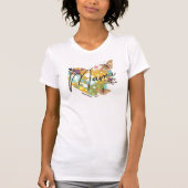 Heart Splatter Mama Mini Butterflies  T-shirt (Voorkant)