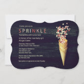 Heart Sprinkles Uitnodiging (Voorkant)