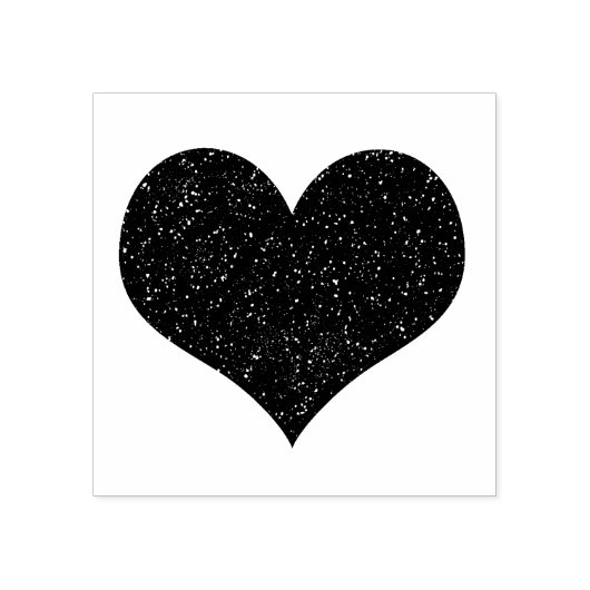 Heart Stamp Rubberstempel (Afrduk)