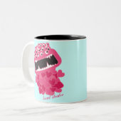 Heart Stealer Tweekleurige Koffiemok (Voorkant links)