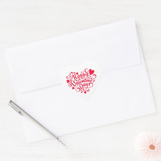 Heart Stickers (Envelop)