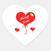 Heart Stickers | Personalized Craft Decals (Voorkant)