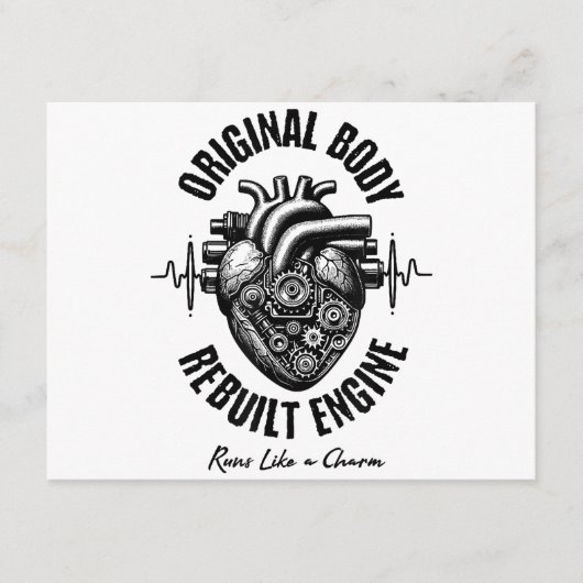 Heart Surgery Original Body Rebuilt Engine Runs Li Informatiekaartje (Voorkant)