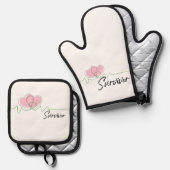 Heart Survivor Ovenwant & Pannenlap Set (Voorkant / Achterkant)