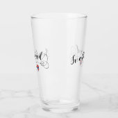 Heart Svalbard Flag, Spitsbergen, Noorwegen Glas (Links)