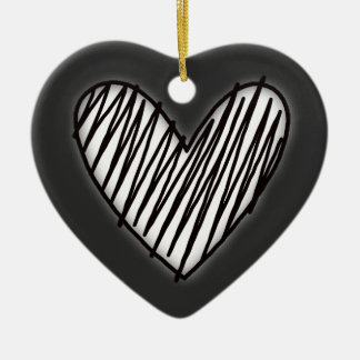 Heart svg bundle hand drawn, Hearts in heart svg Keramisch Ornament