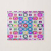 Heart SweetHeart Pink Collectie cadeaus Legpuzzel (Horizontaal)