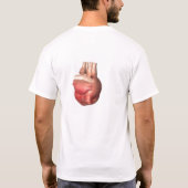 Heart T Shirt - voor en achter (Achterkant)