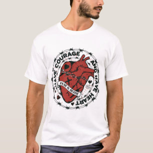 Heart tattoo citold school t-shirt