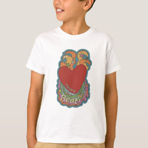 Heart the Beat Doodles voor muziekliefhebbers T-shirt