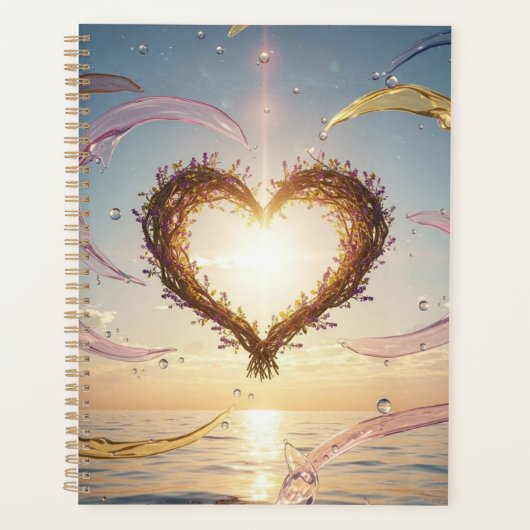 Heart Themed Minimalist Planner (Voorkant)