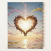 Heart Themed Minimalist Planner (Achterkant)