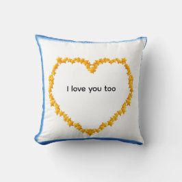 Heart Throw Cushion Kussen