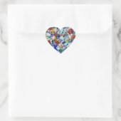 Heart Tile Art Stickers (Tas)