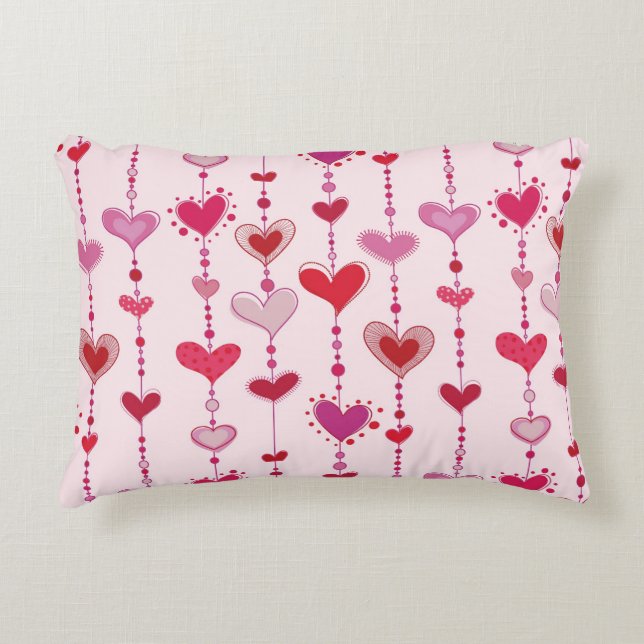 Heart Tiles Accent Kussen (Voorkant)