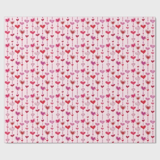Heart Tiles Cadeaupapier (Vlak)