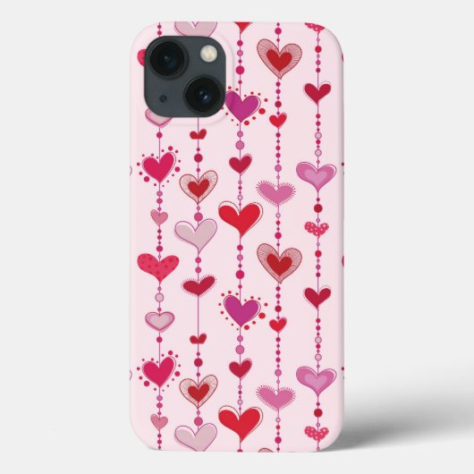 Heart Tiles Case-Mate iPhone Case (Achterkant)