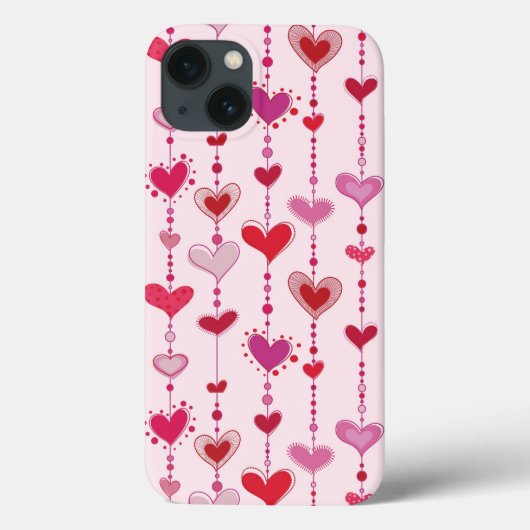 Heart Tiles Case-Mate iPhone Case (Achterkant)