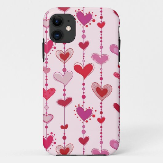 Heart Tiles Case-Mate iPhone Case (Achterkant)