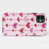 Heart Tiles Case-Mate iPhone Case (Achterkant (horizontaal))
