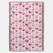 Heart Tiles Deken (Voorkant Verticaal)