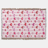 Heart Tiles Deken (Voorkant)