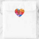 Heart Tiles Hart Sticker (Tas)