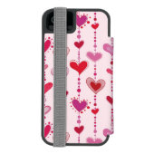 Heart Tiles Incipio iPhone Portemonnee Hoesje (Agenda Achterkant)