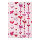 Heart Tiles Mini Klembord (Achterkant)