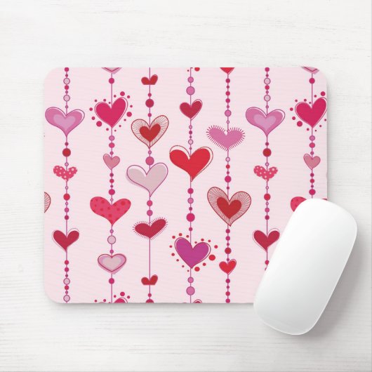 Heart Tiles Muismat (Met muis)