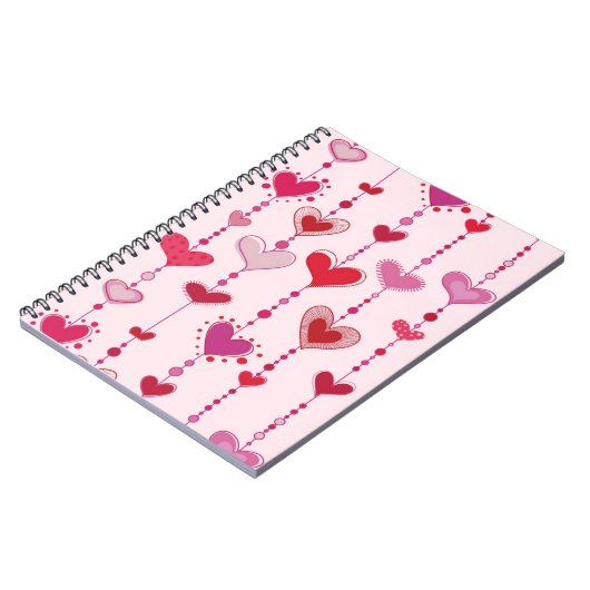 Heart Tiles Notitieboek (Linkerzijde)