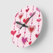 Heart Tiles Ronde Klok (Hoek)
