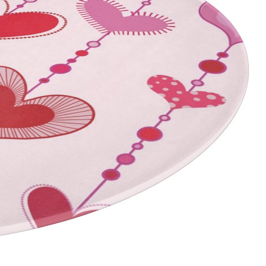 Heart Tiles Snijplank (Hoek)