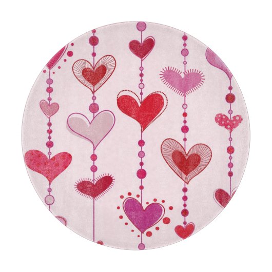 Heart Tiles Snijplank (Voorkant)