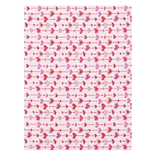 Heart Tiles Tafelkleed (Voorkant)