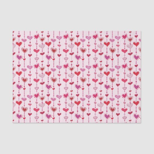 Heart Tiles Tissuepapier (Voorkant)