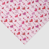 Heart Tiles Tissuepapier (Detail)