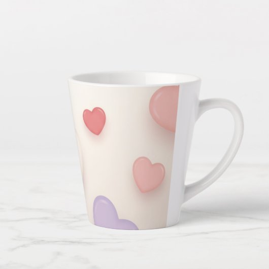 Heart to Heart Mug Latte Mok (Rechts)