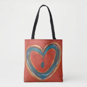 Heart Tote Tote Bag (Voorkant)
