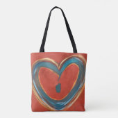 Heart Tote Tote Bag (Achterkant)