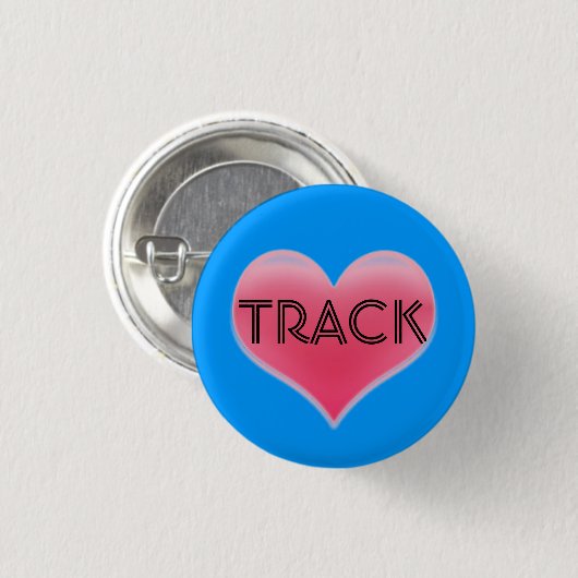 Heart Track Button (Voorkant /achterkant)