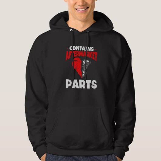 Heart Transplant Survivor Heart Bypass Open Heart Hoodie (Voorkant)