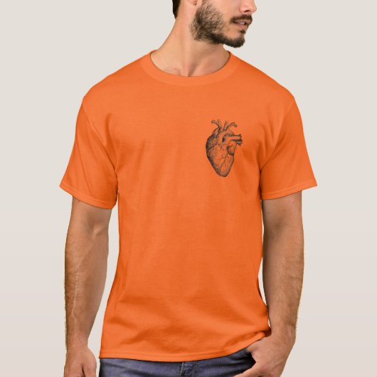 Heart Transplant Survivor--Wear with Pride T-Shirt (Voorkant)