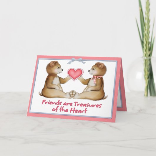 Heart Treasures Feestdagen Kaart (Voorkant)