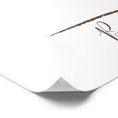 Heart Tree - 100 Signature Guest Book Alternative Poster (Hoek)