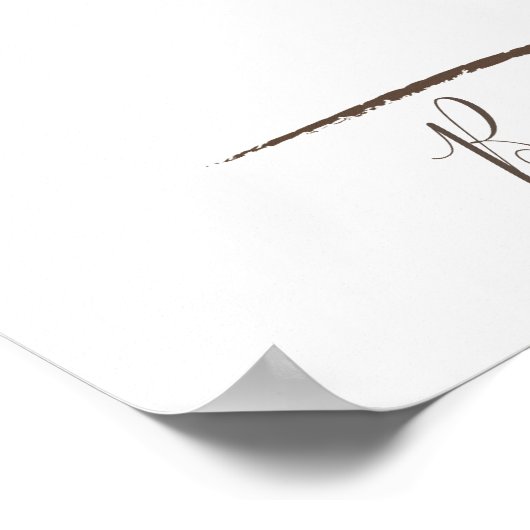 Heart Tree - 100 Signature Guest Book Alternative Poster (Hoek)