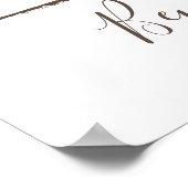 Heart Tree - 200 Signature Guest Book Alternative Poster (Hoek)