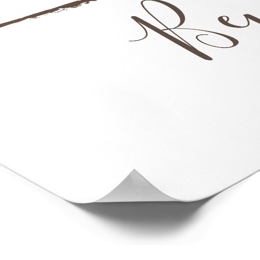 Heart Tree - 200 Signature Guest Book Alternative Poster (Hoek)