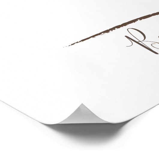 Heart Tree - 50 alternatief voor handtekening gast Poster (Hoek)