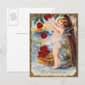 Heart Tree Valentijns Briefkaart (Voorkant / Achterkant)